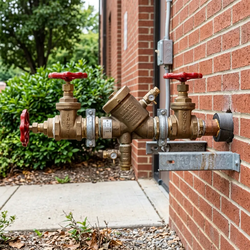 Backflow Prevention Plumber in Quintana, TX
